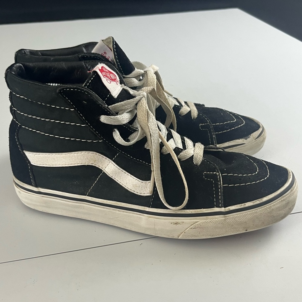 Vans classic hi top skate shoes